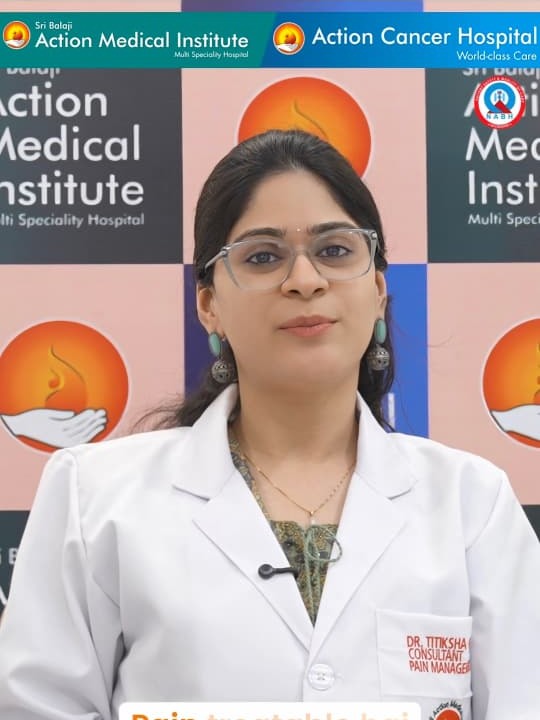 Dr. Titiksha Goyal — Pain Awareness